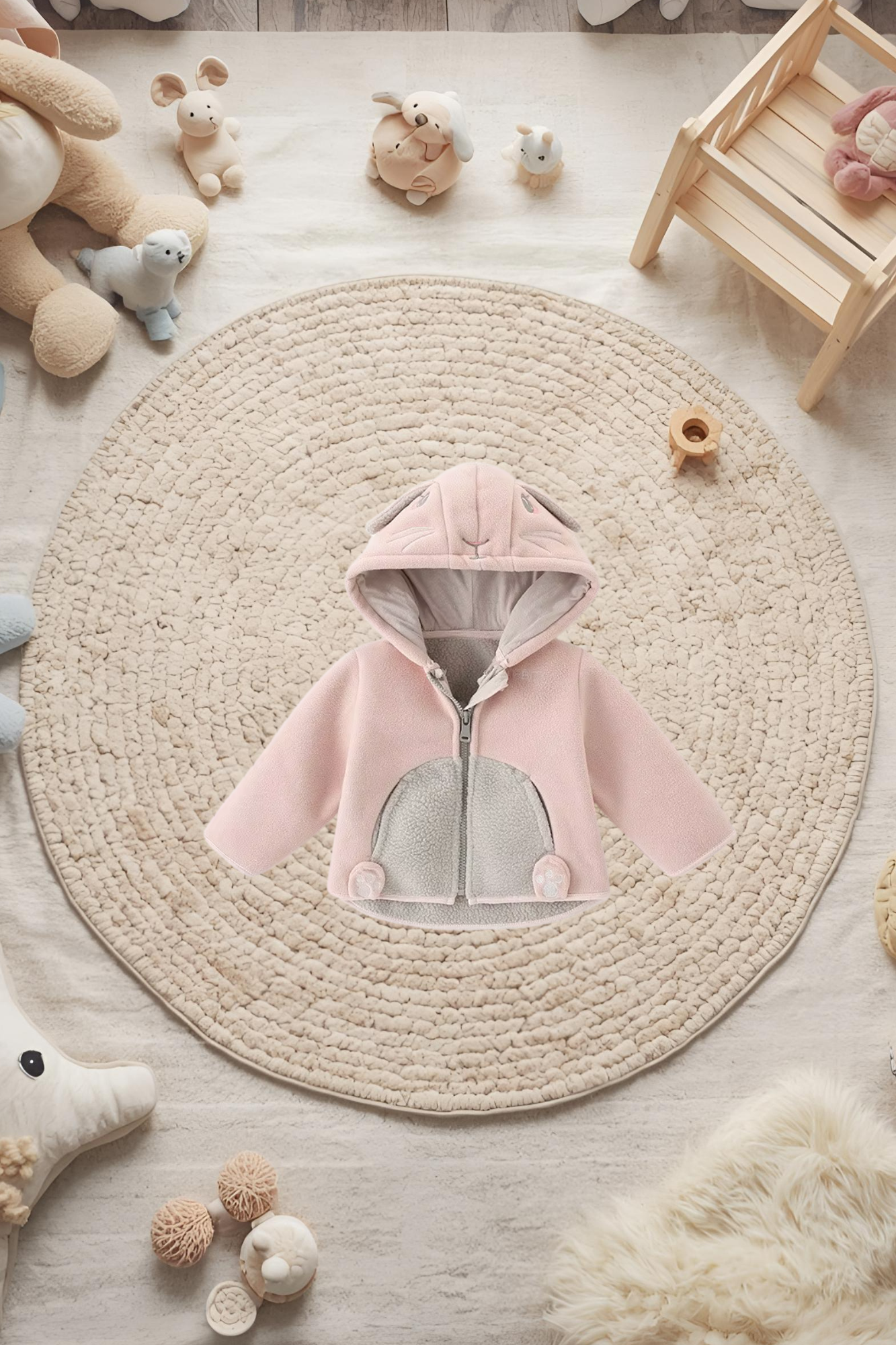 Manteau polaire animaux enfant ours, lapin, Dinosaure  Doux et chaud