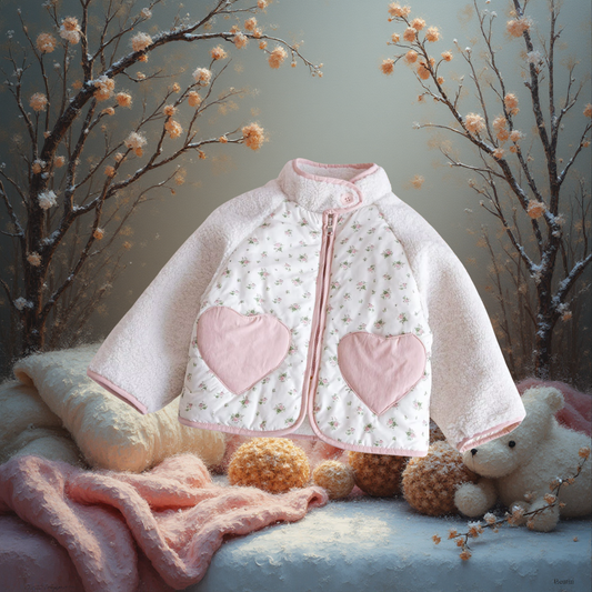 Veste Fourrure Bébé Kawaii - Douce et Mignonne